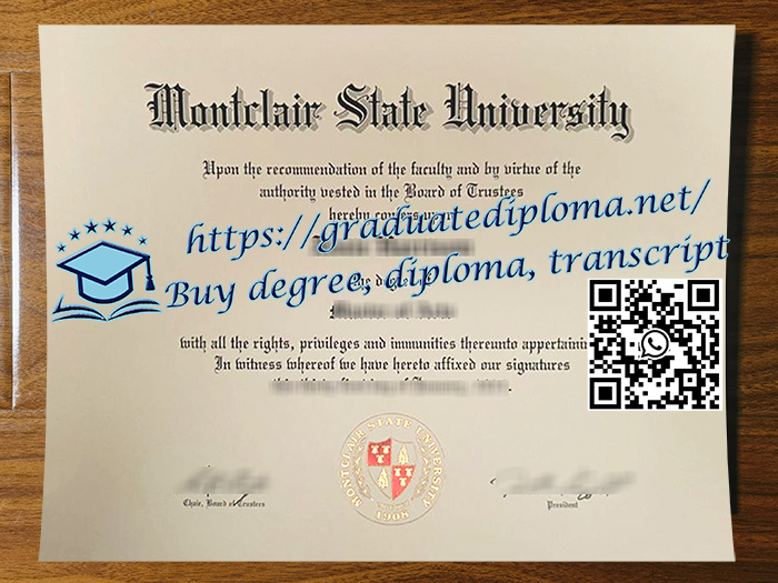 Montclair State University degree