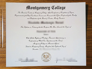 Montgomery College diploma