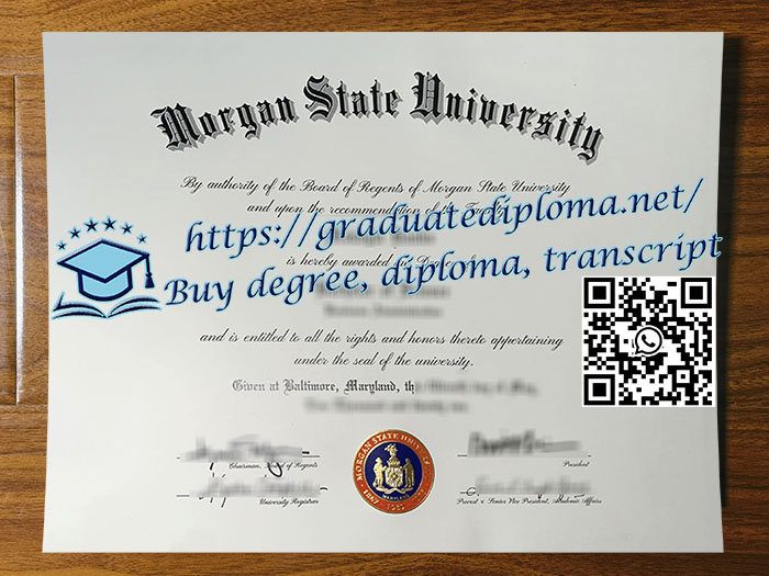 Morgan State University degree