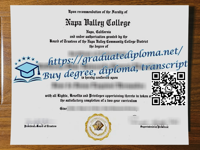 Napa Valley College degree