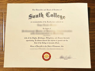 South College diploma