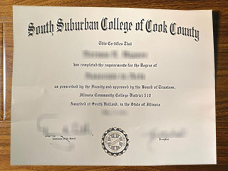 South Suburban College diplomaSouth Suburban College diploma