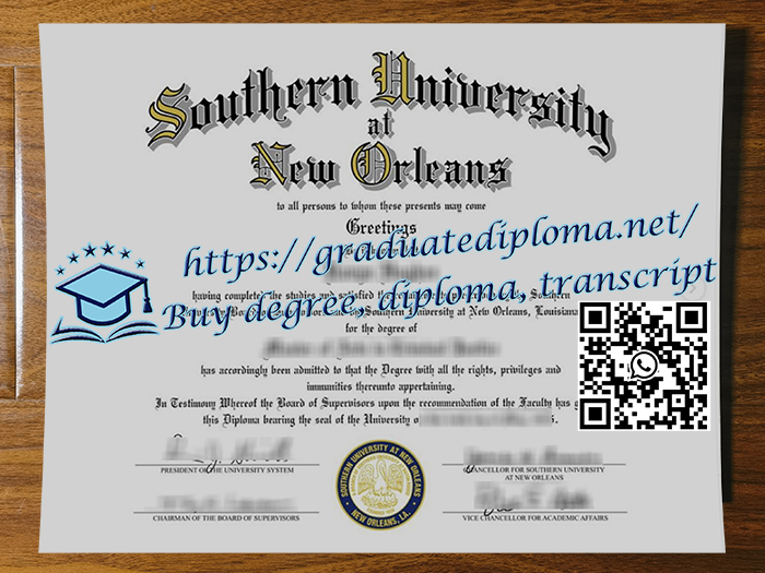 Southern University at New Orleans degree