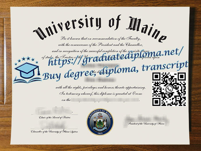 University of Maine degree