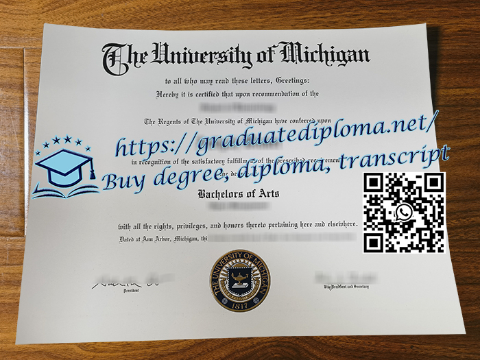 University of Michigan degree