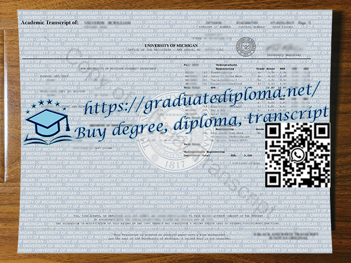 University-of-Michigan-transcript