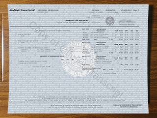 University of Michigan transcript
