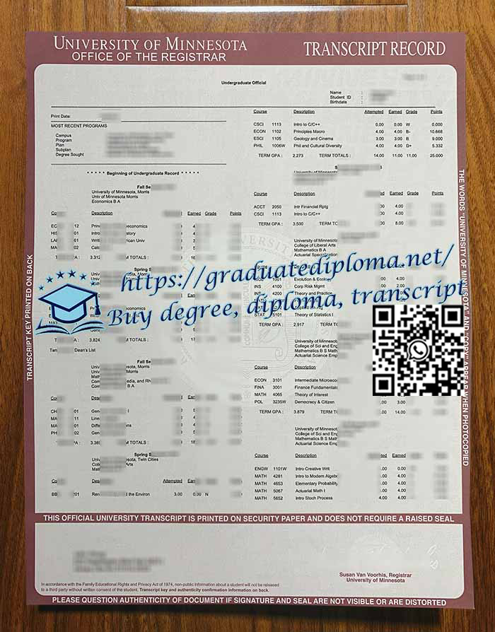 University-of-Minnesota-transcript