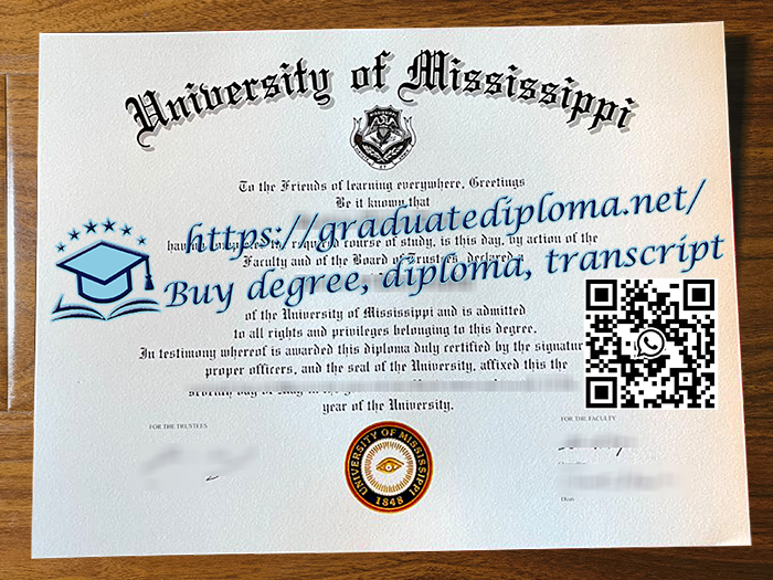 University of Mississippi degree