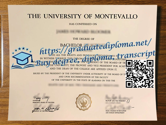 University of Montevallo degree
