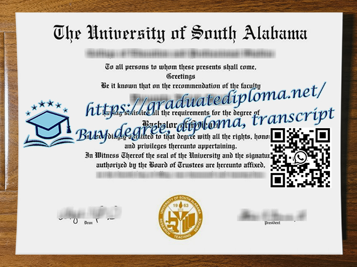 University of South Alabama degree