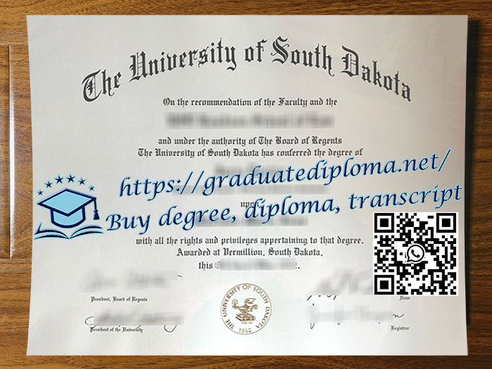 University of South Dakota degree