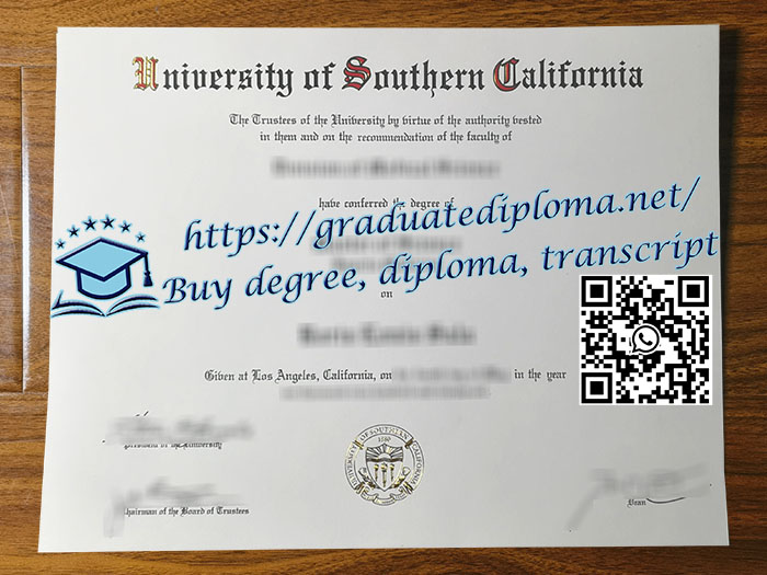 University of Southern California degree