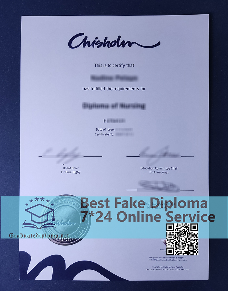 Chisholm Institute diploma