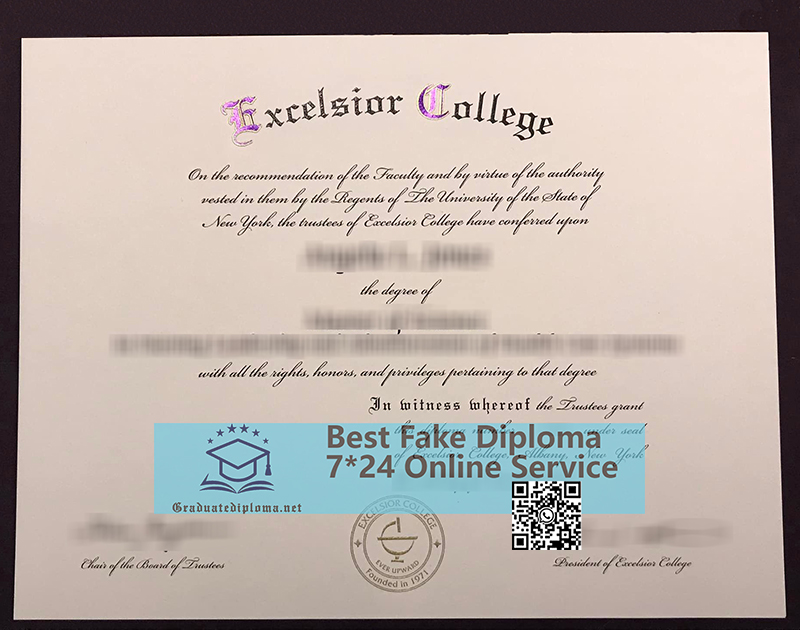 Excelsior College diploma