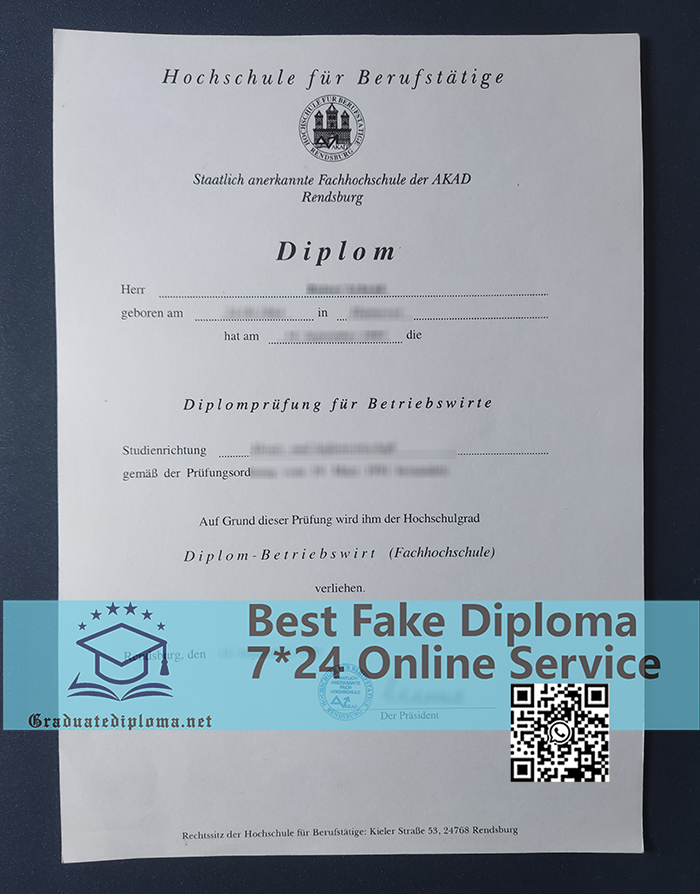 AKAD Rendsburg diploma