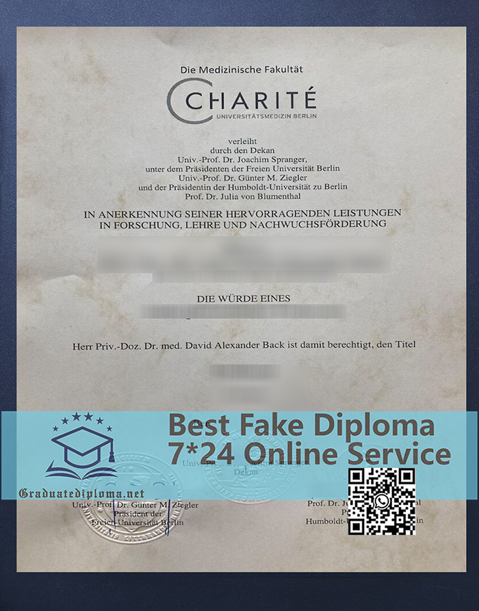Charité Berlin University Medicine Degree