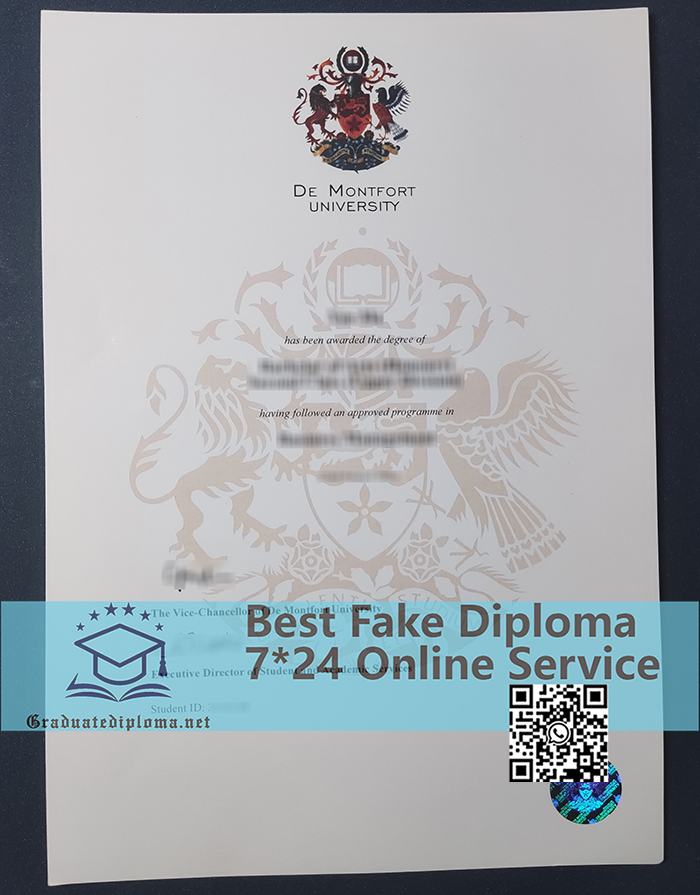De Montfort University diploma