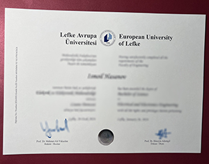 European University of Lefke diploma