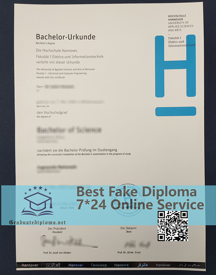 Hochschule Hannover diploma
