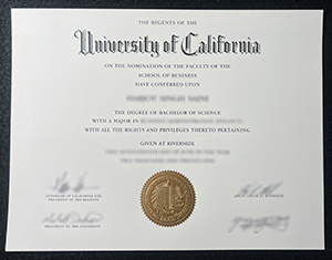 University of California diploma