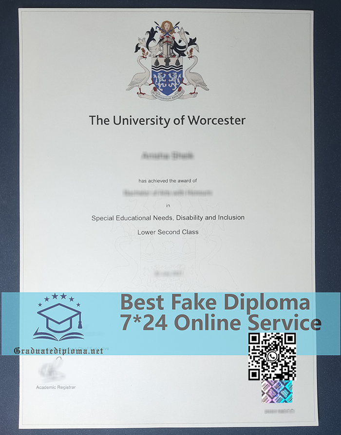 University of Worcester diploma