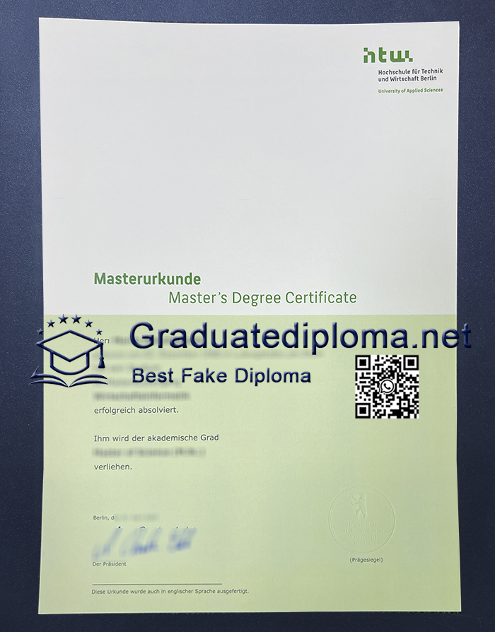 Hochschule für Technik und Wirtschaft Berlin degree