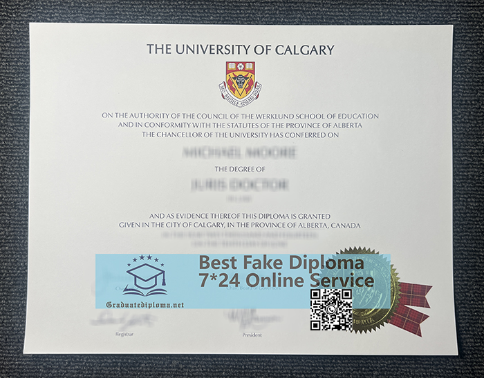 University of Calgary diploma
