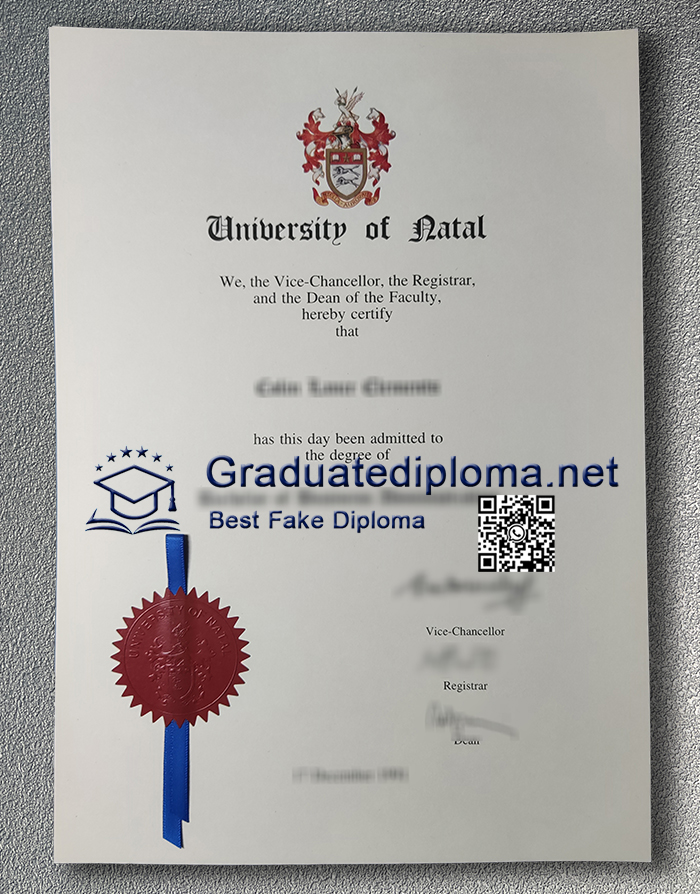 University of Natal degree